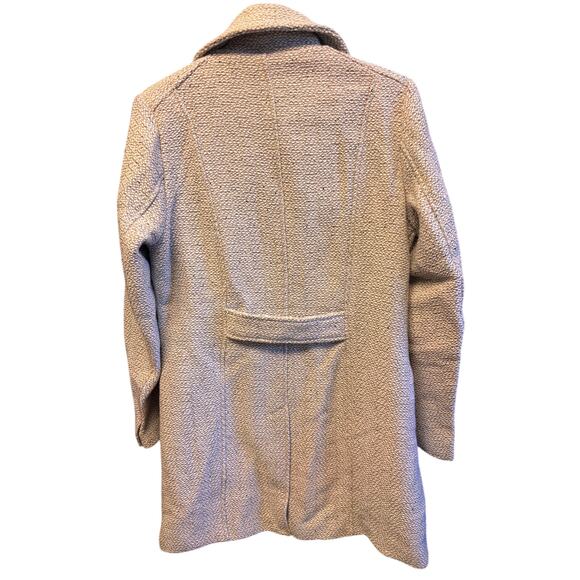 Gallery New York Oatmeal Tweed Coat Button Front Medium NWT - Picture 2 of 9
